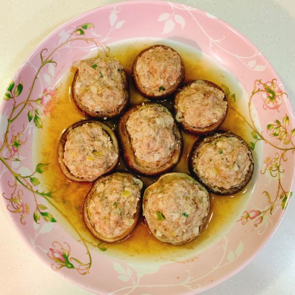 香菇鑲肉 : 洪太一起做