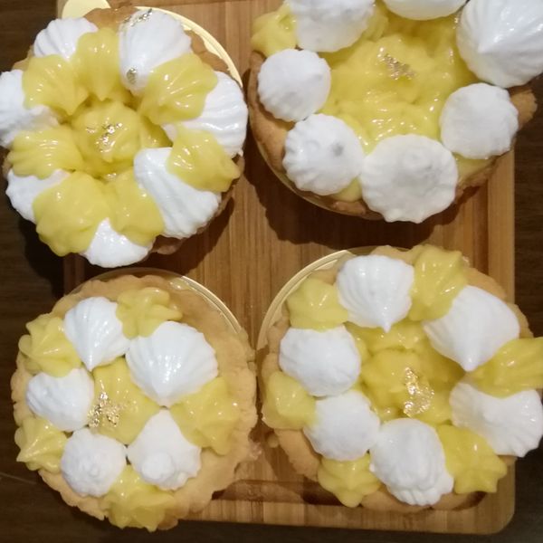 白巧克力檸檬塔 : 盧峻璋一起做