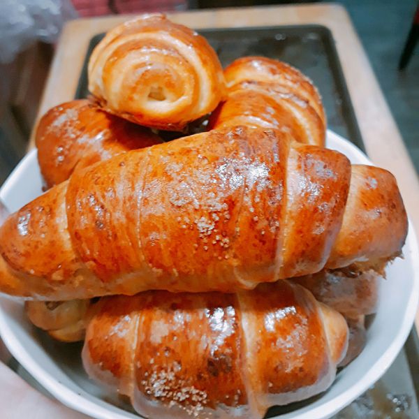 鹽可頌（海鹽奶油捲） : 鄭毓勳一起做