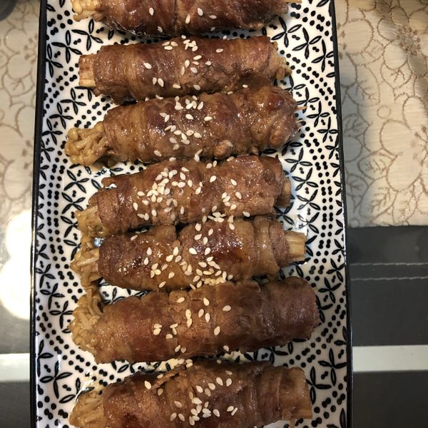 照燒金針菇肉捲 : Kelly Huang一起做