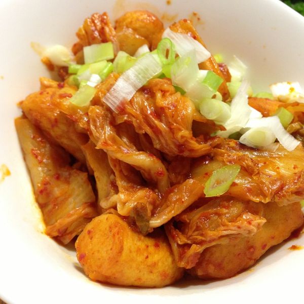 [韓式]泡菜辣炒甜不辣：Rita Gigi 一起做