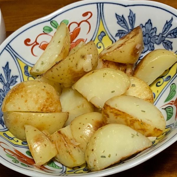 蒜香起司馬鈴薯 : Q一起做