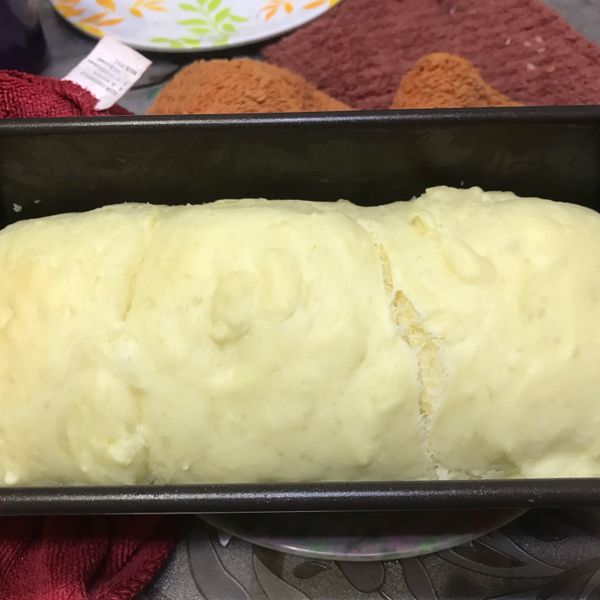 鮮奶手撕麵包 : +0一起做