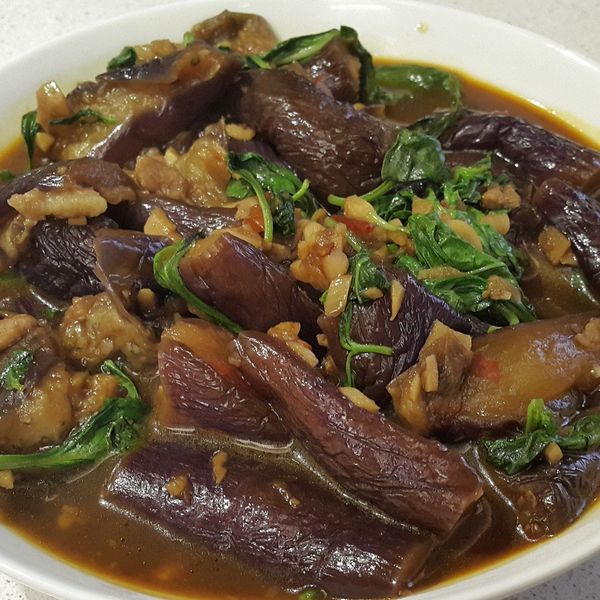 塔香茄子（五分鐘出家常菜） : 宅廚房一起做