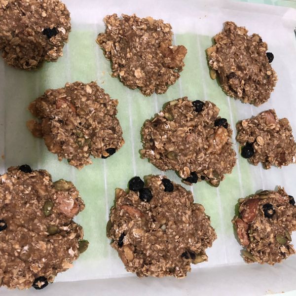 香蕉燕麥餅乾 : fookbuyer一起做