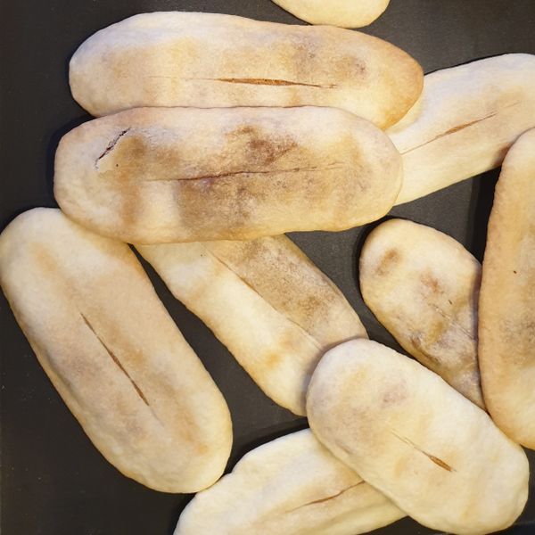 脆皮牛舌餅 : 邱淑芬一起做