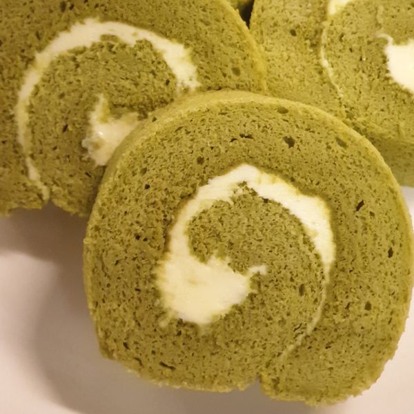 抹茶小四捲：邱淑芬 一起做