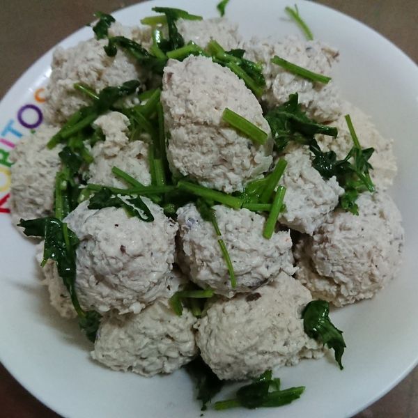 相撲鍋必備雞肉丸子【手工丸子Q彈小秘訣】 : Wen Chi Su一起做