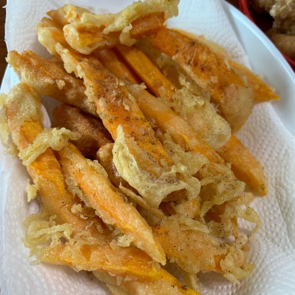 酥炸地瓜薯條

#郭爸小農地瓜 : Q一起做