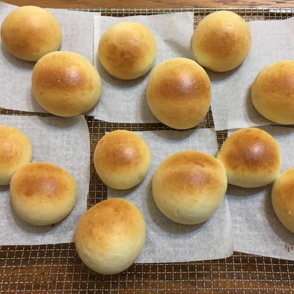 【寶寶食譜】一口地瓜麵包：金美蘭 一起做