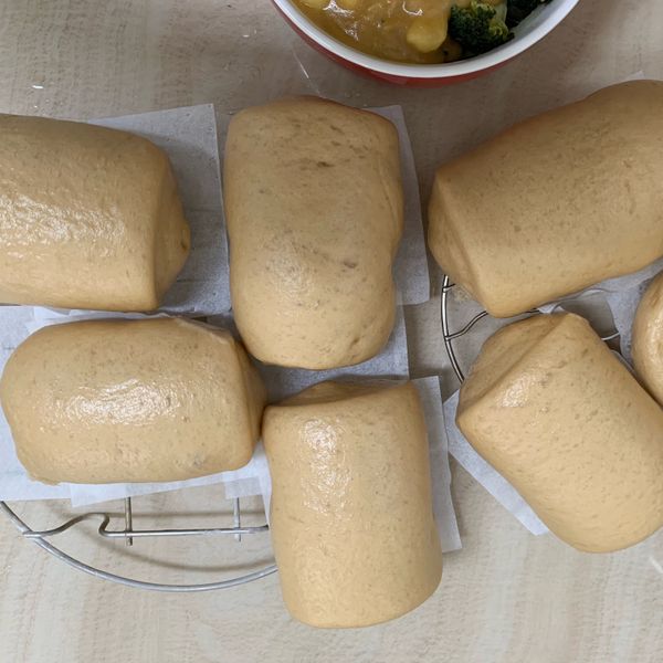 無添加「糖色」,純【黑糖饅頭】:emily 一起做