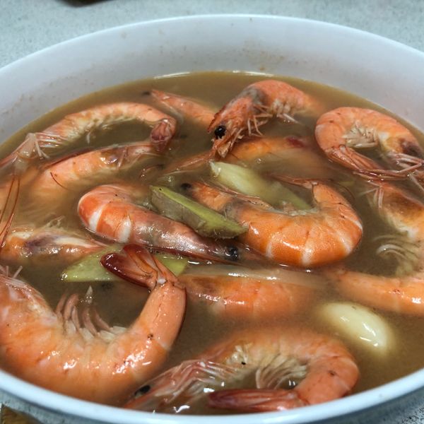 啤酒蝦 : 詹姆斯胖的一起做