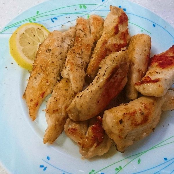 奶油香草檸檬雞柳：Jeann Chang 一起做