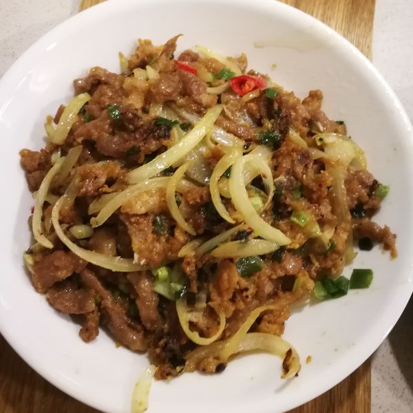 (影音) 蔥爆豬肉 : 廖咖咖一起做