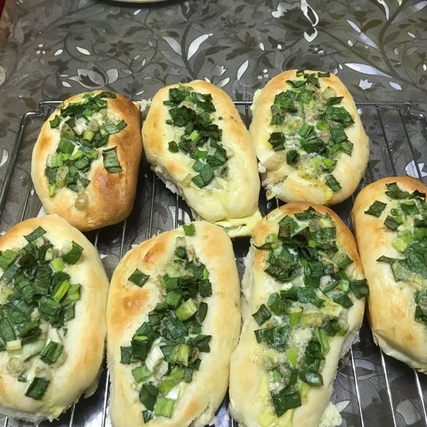 蔥麵包 : +0一起做