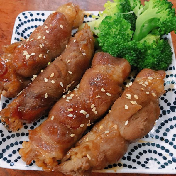 照燒金針菇肉捲:朱太上菜 一起做