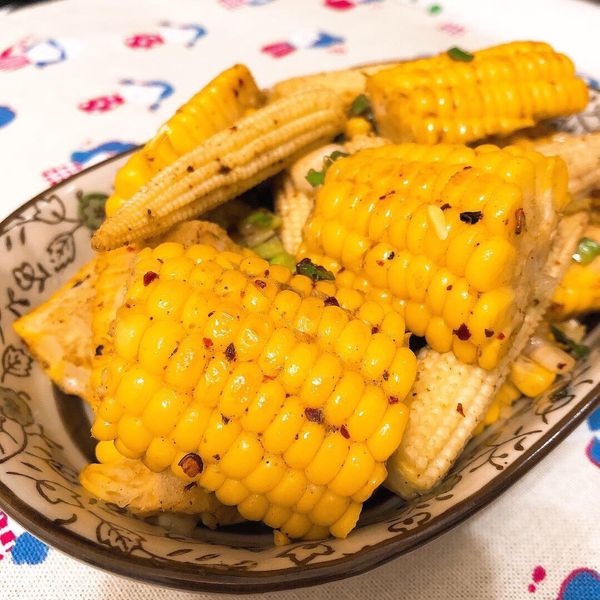 創意料理-椒鹽玉米 : 蔡Sunny一起做