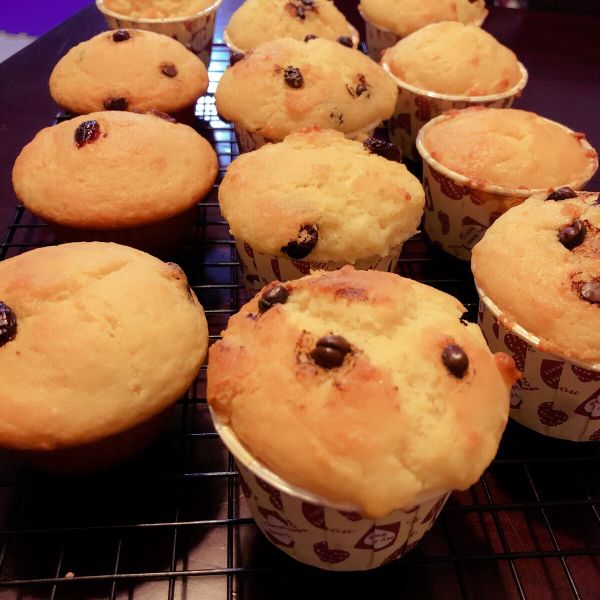 簡單馬芬Muffin【新手不敗+免奶油】 : Verna chu一起做