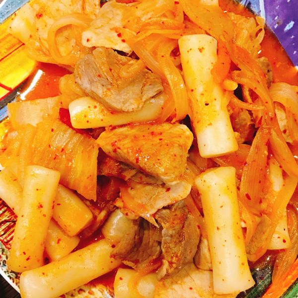 韓國泡菜炒年糕:Laetitia Chen 一起做