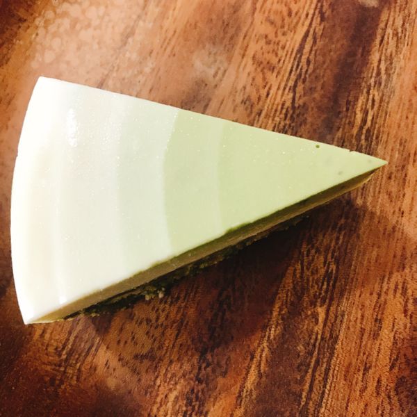 抹茶漸層乳酪蛋糕 （6吋、免烤箱） : Linlin一起做