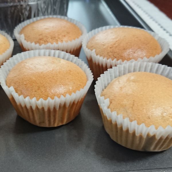 Q軟香蕉杯子蛋糕(不凹版) : Jane一起做