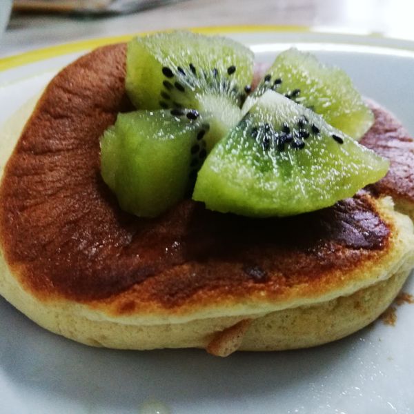 ［四種材料］日式舒芙蕾鬆餅［寶寶食譜］ : sherley一起做