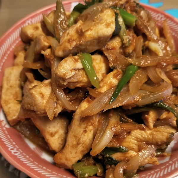 十分鐘快手料理-沙茶蔥爆雞柳 : Charlene Lee一起做