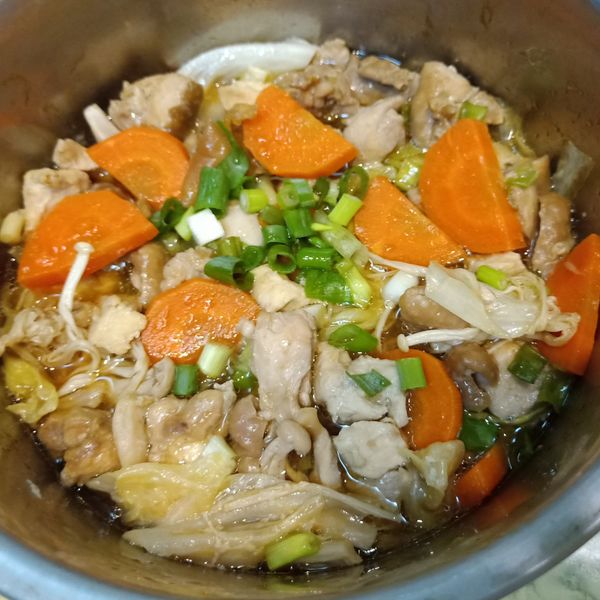 高麗菜悶雞 清甜湯汁超爽口(電鍋菜) : Annie一起做