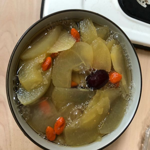 紅棗枸杞蘋果湯：Kinna 一起做