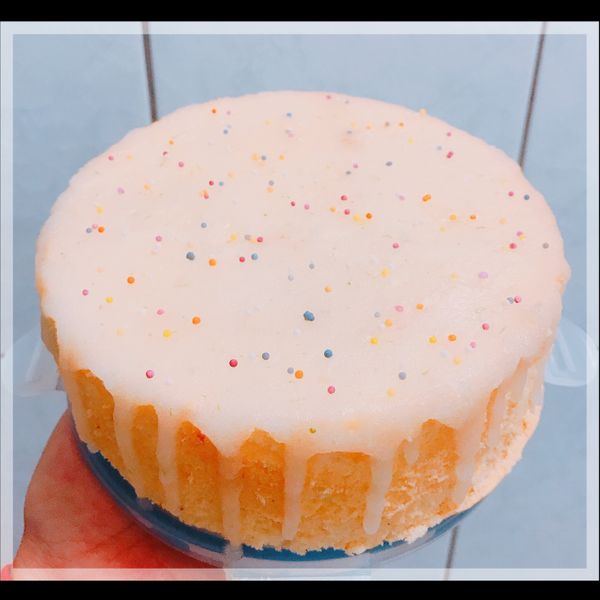 檸檬糖霜戚風蛋糕(6吋):斑比北鼻 一起做