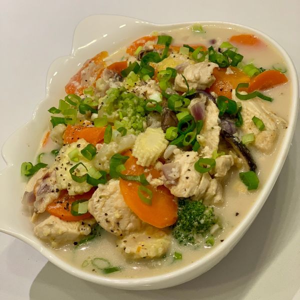 奶燉雞胸肉【高蛋白減肥餐】(影片):Abbie 一起做