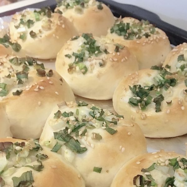 蔥花麵包（蔥仔胖）🎋🎋 : Cynthia Hsieh一起做