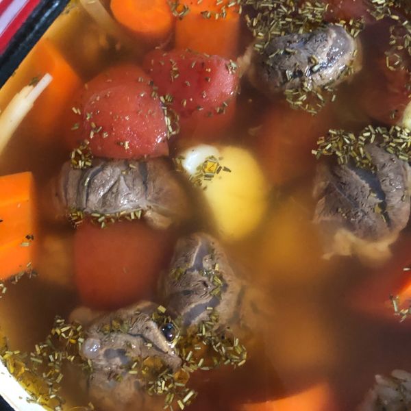 番茄牛腱湯 : linda一起做