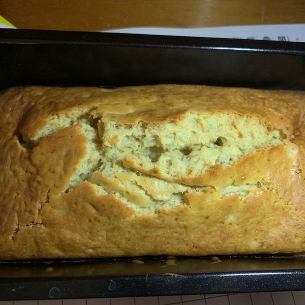 香蕉蛋糕：matiuta 一起做