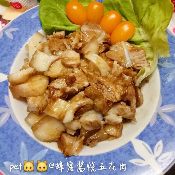 蜂蜜醬燒五花肉-手繪食譜 : Petra Hee一起做
