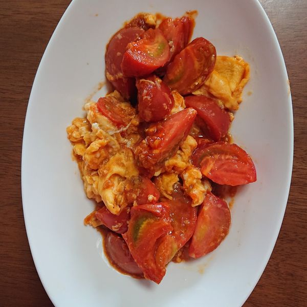 酸甜下飯家常菜~番茄炒蛋(影片) : tsyrfarn一起做