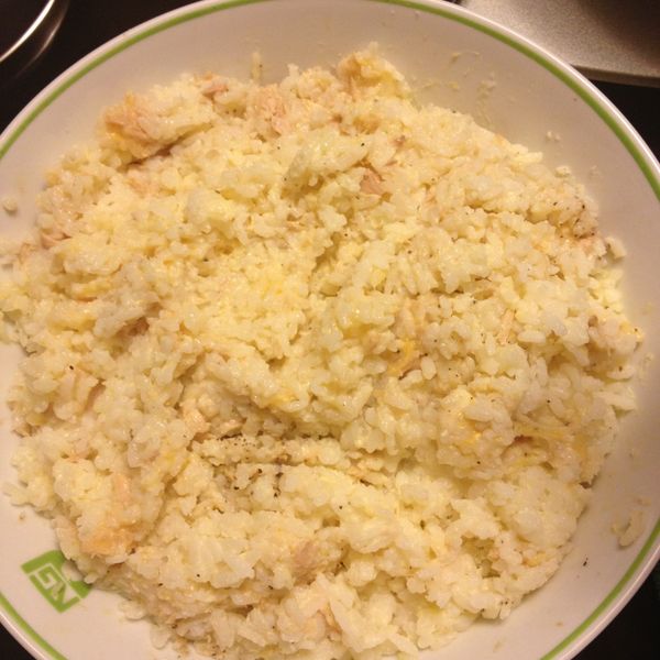 芝司樂-起司香蔥鮪魚飯 : 黃馨儀一起做