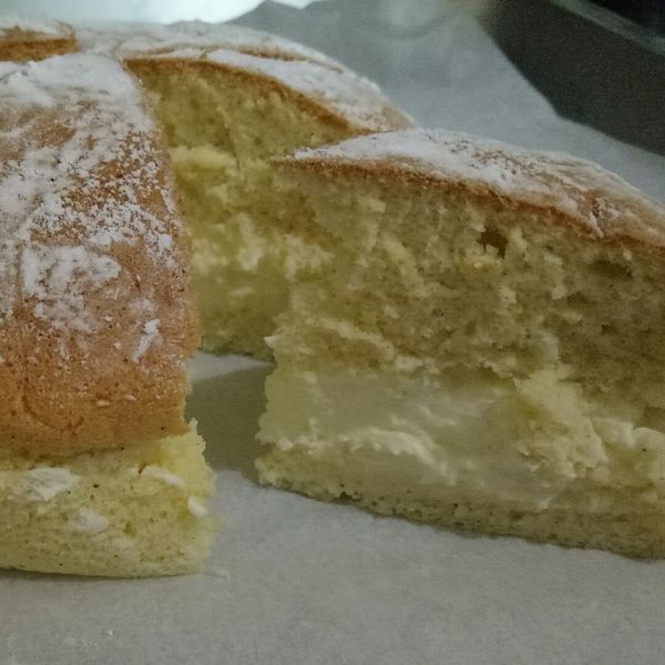 波士頓派蛋糕 : Sally  Li一起做