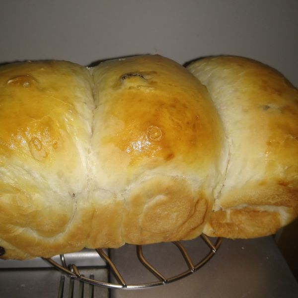 優格果乾軟麵包(免揉):許美繡 一起做