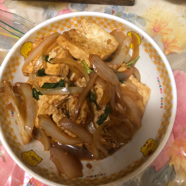 紅燒九層塔豆腐 : Kuan YI Tai一起做