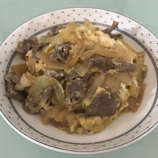 5分鐘快速牛丼飯 : misslady一起做