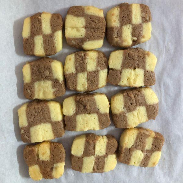 棋格餅乾:Zihning Chen 一起做