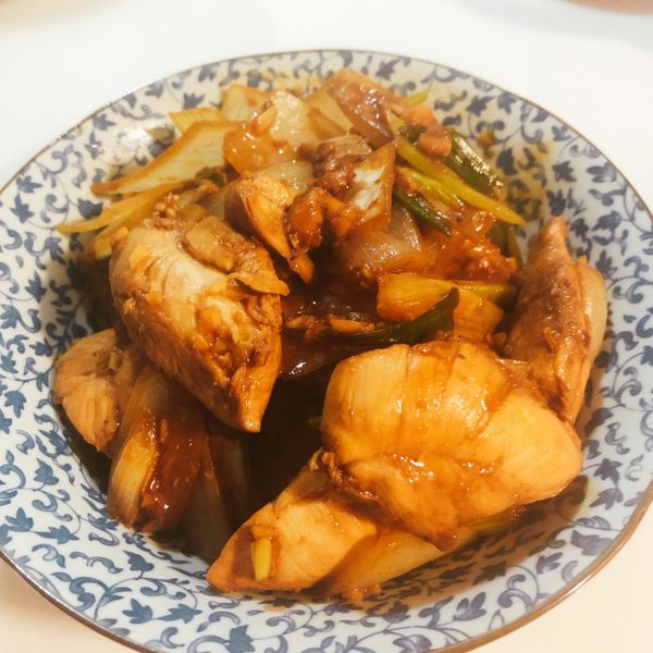 十分鐘快手料理-沙茶蔥爆雞柳 : 小菀一起做