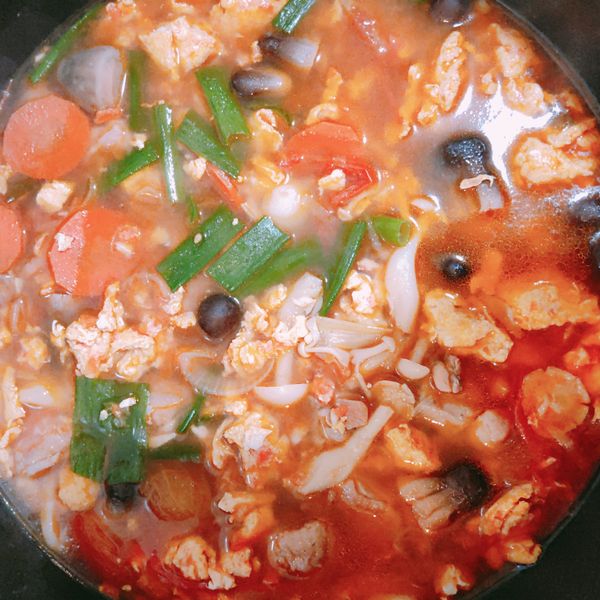 雞肉番茄炒蛋清湯麵 : Vincent Kao一起做