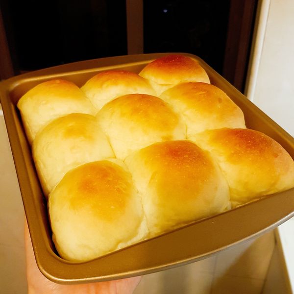 基本款~鮮奶小餐包 : Alyse一起做