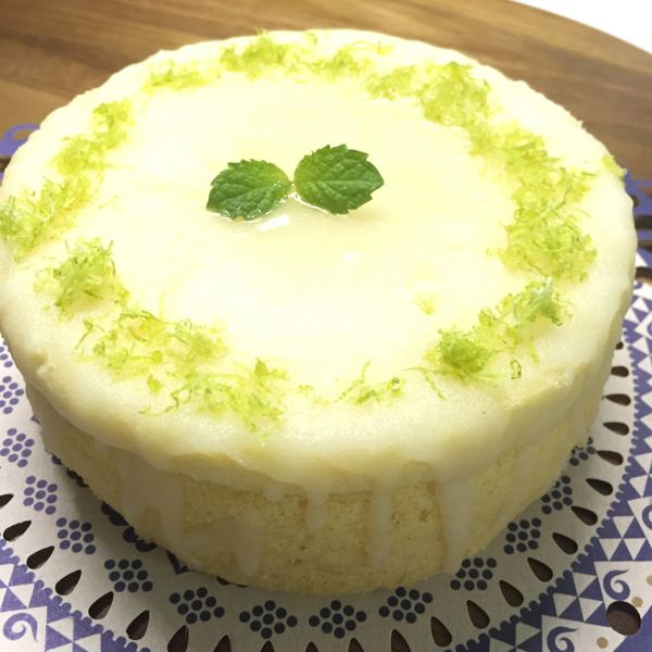 檸檬糖霜戚風蛋糕(6吋):Huilu Tsai 一起做