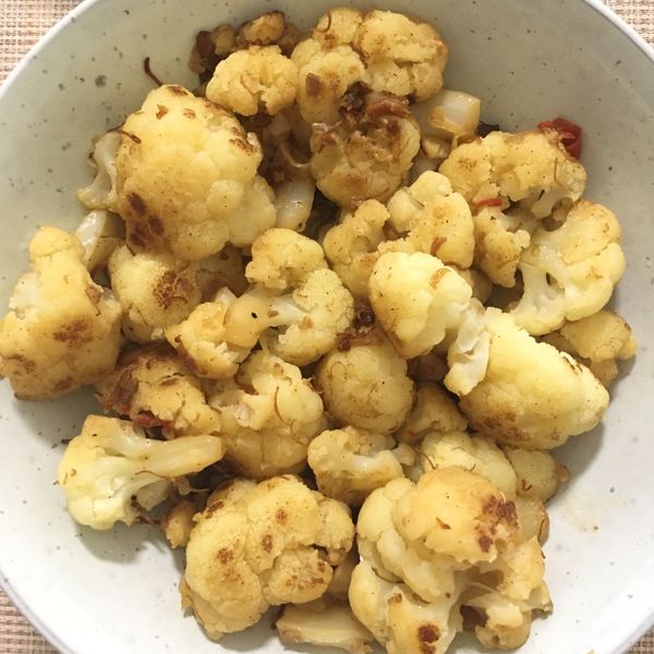 清炒白花椰 : 艾米好吃一起做