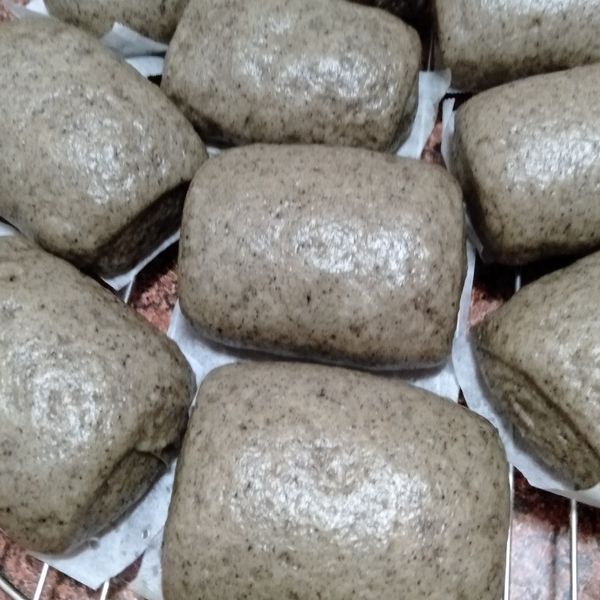 ［無糖無油］芝麻起司全麥饅頭 : 陳元珍一起做