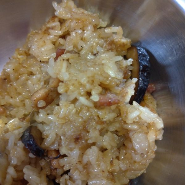 電子鍋煮油飯 : 喜媽一起做