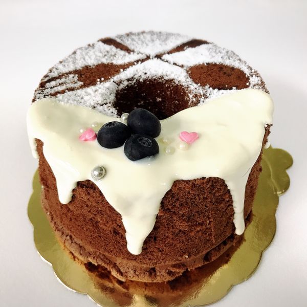 👩‍🍳可可戚風蛋糕 : Jaslene Lin一起做